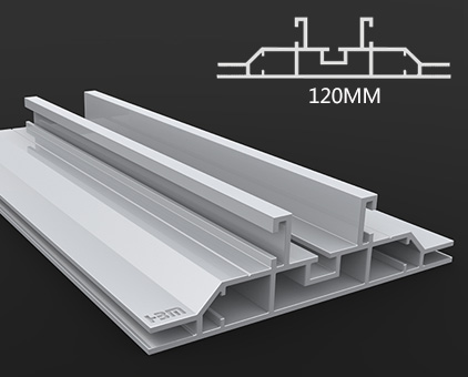 HBMCD-W-120双面卡布灯箱铝型材