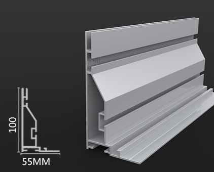 HBMC-100卡布灯箱铝型材